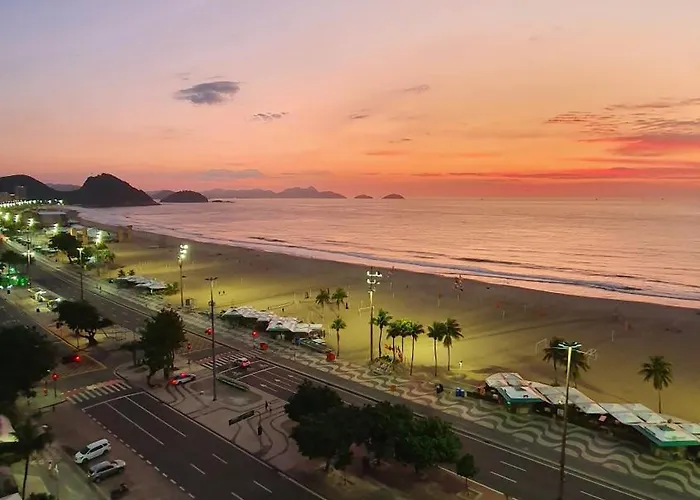 Copacabana 4 Quartos Frente Mar Com Vista De 700 Metros Do Palco Show Da Lady Gaga