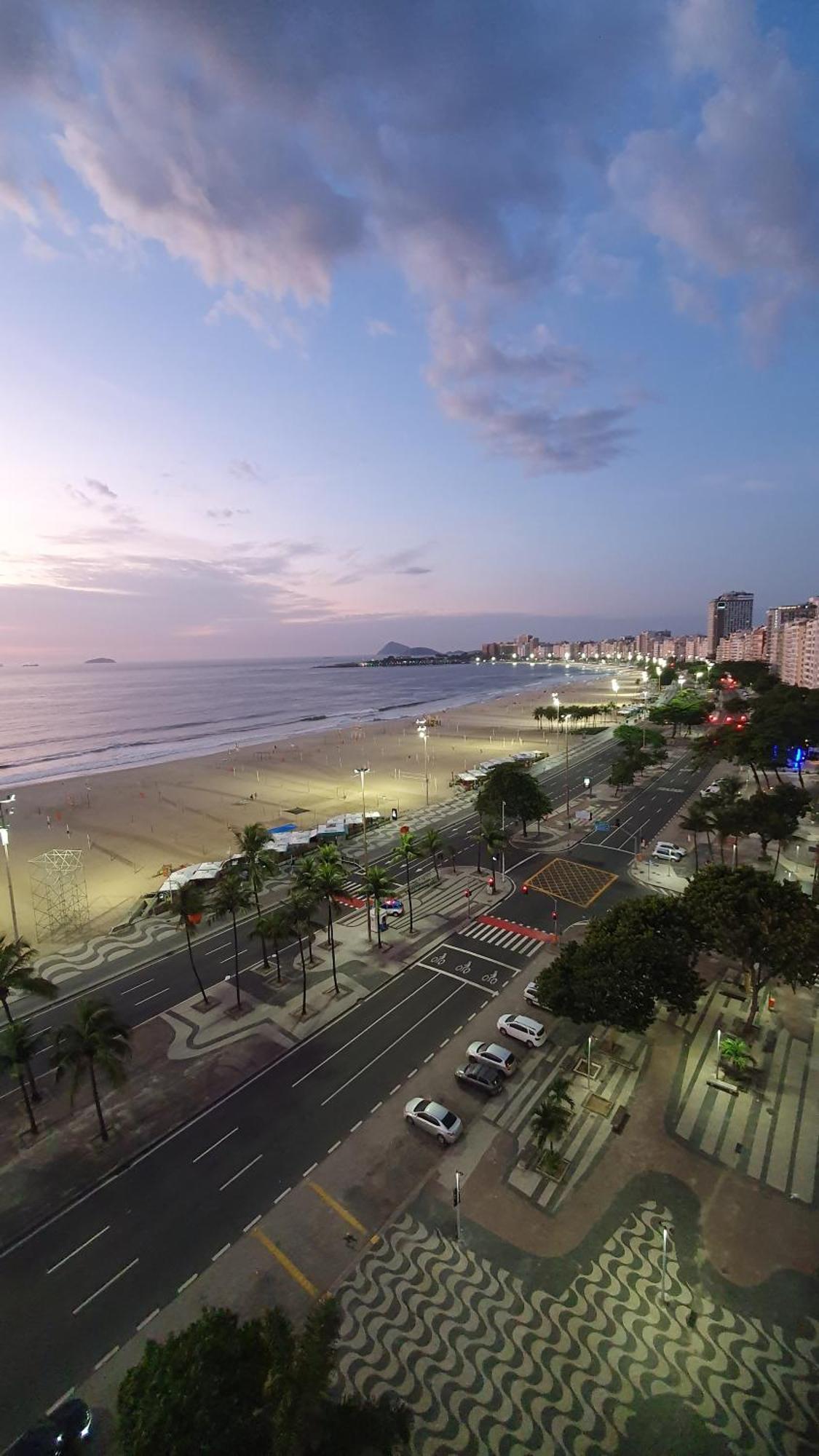 Appartamento Copacabana 4 Quartos Frente Mar Com Vista De 700 Metros Do Palco Show Da Lady Gaga *